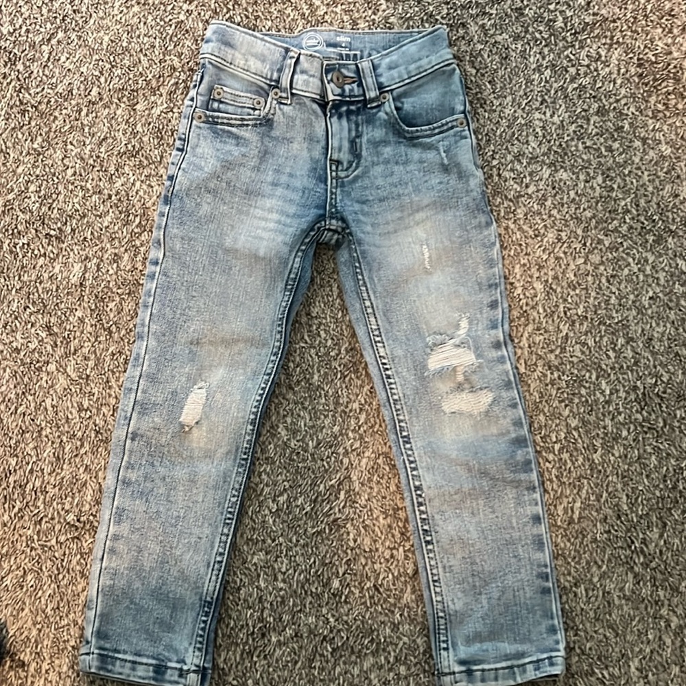 Boys jeans size 4 slim